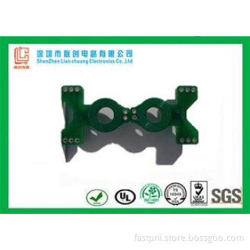 14 layer green solder mask PCB lead free HASL Falat Winding